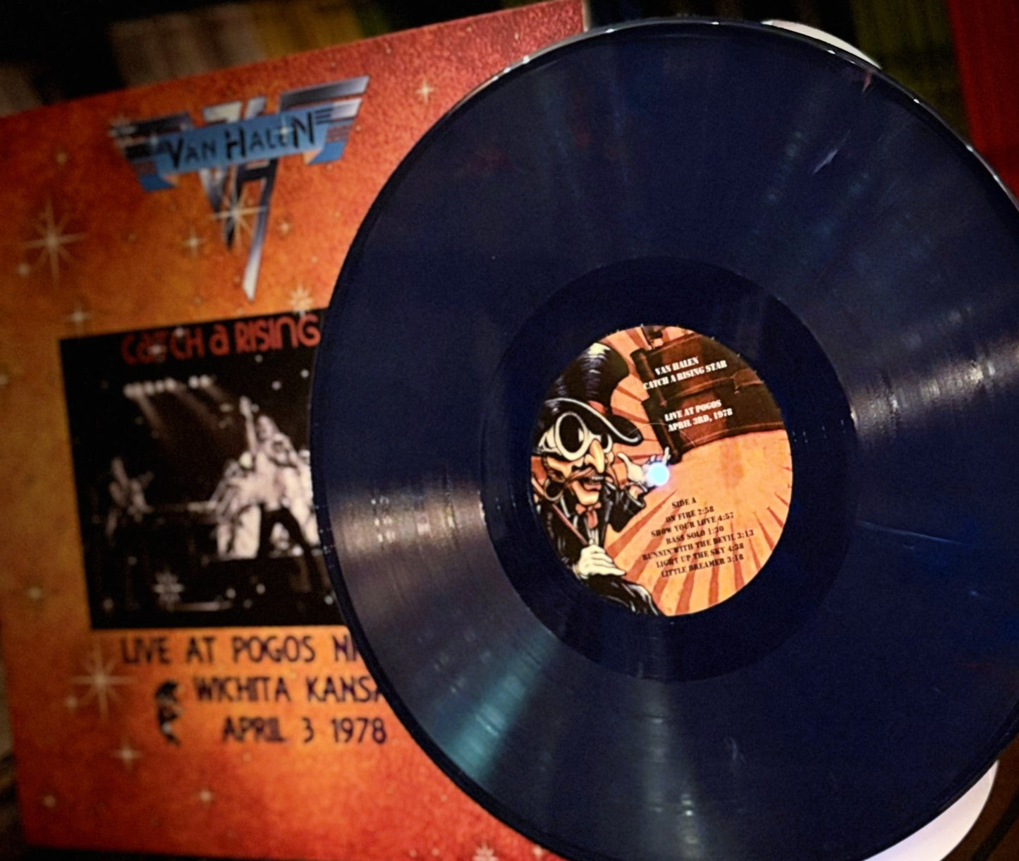 VAN HALEN – Catch A Rising Star: Live at Pogos Nightclub LP (color vinyl)