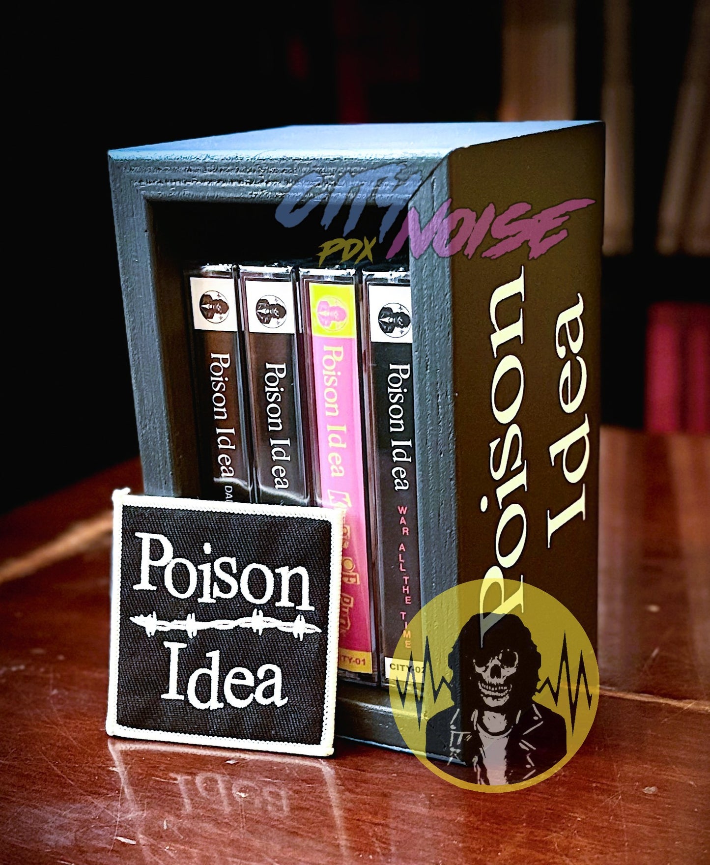 POISON IDEA – 4xCassette Box Set **SIGNED By Jerry A!**