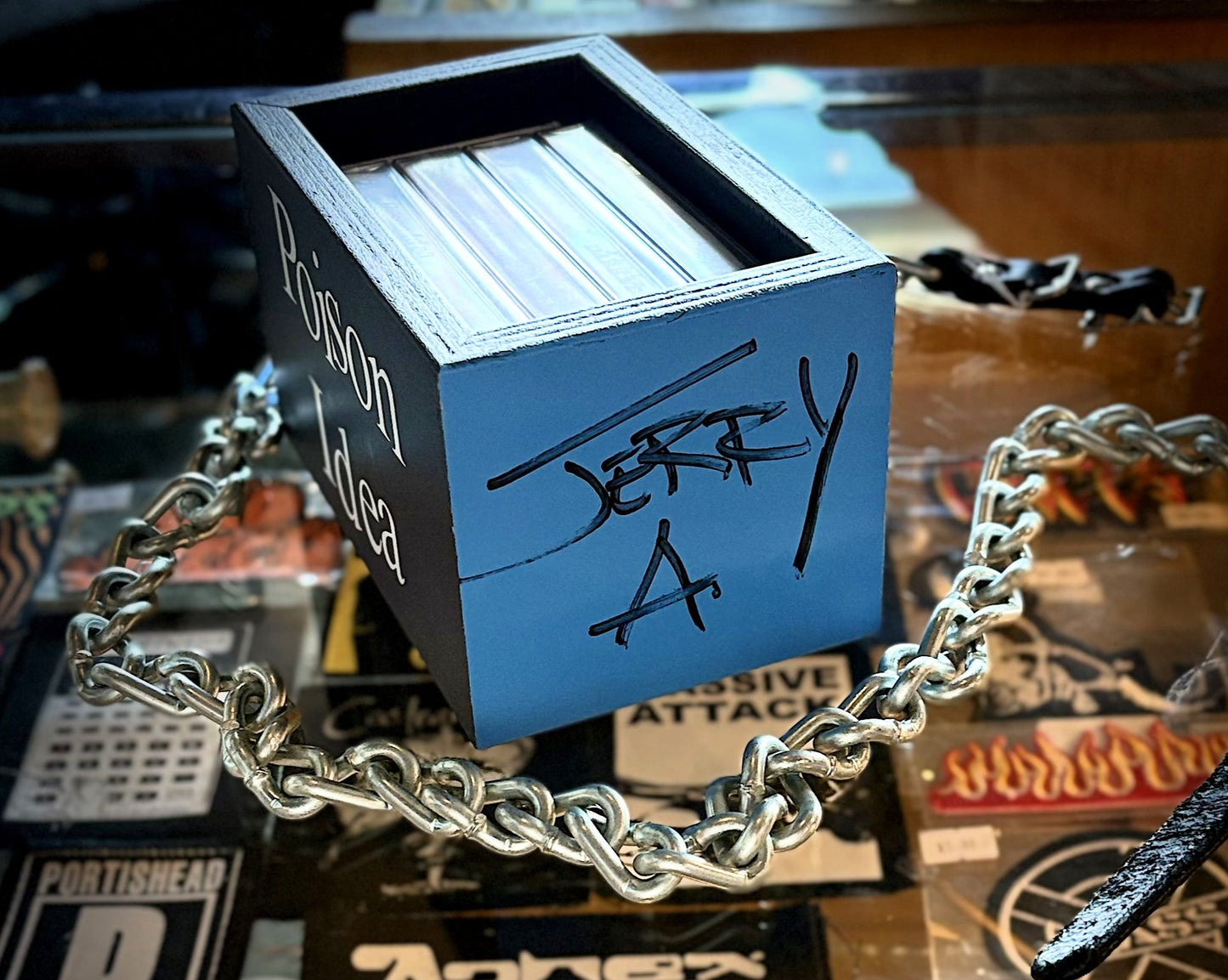 **PREORDER** POISON IDEA – 4xCassette Box Set SIGNED By Jerry A