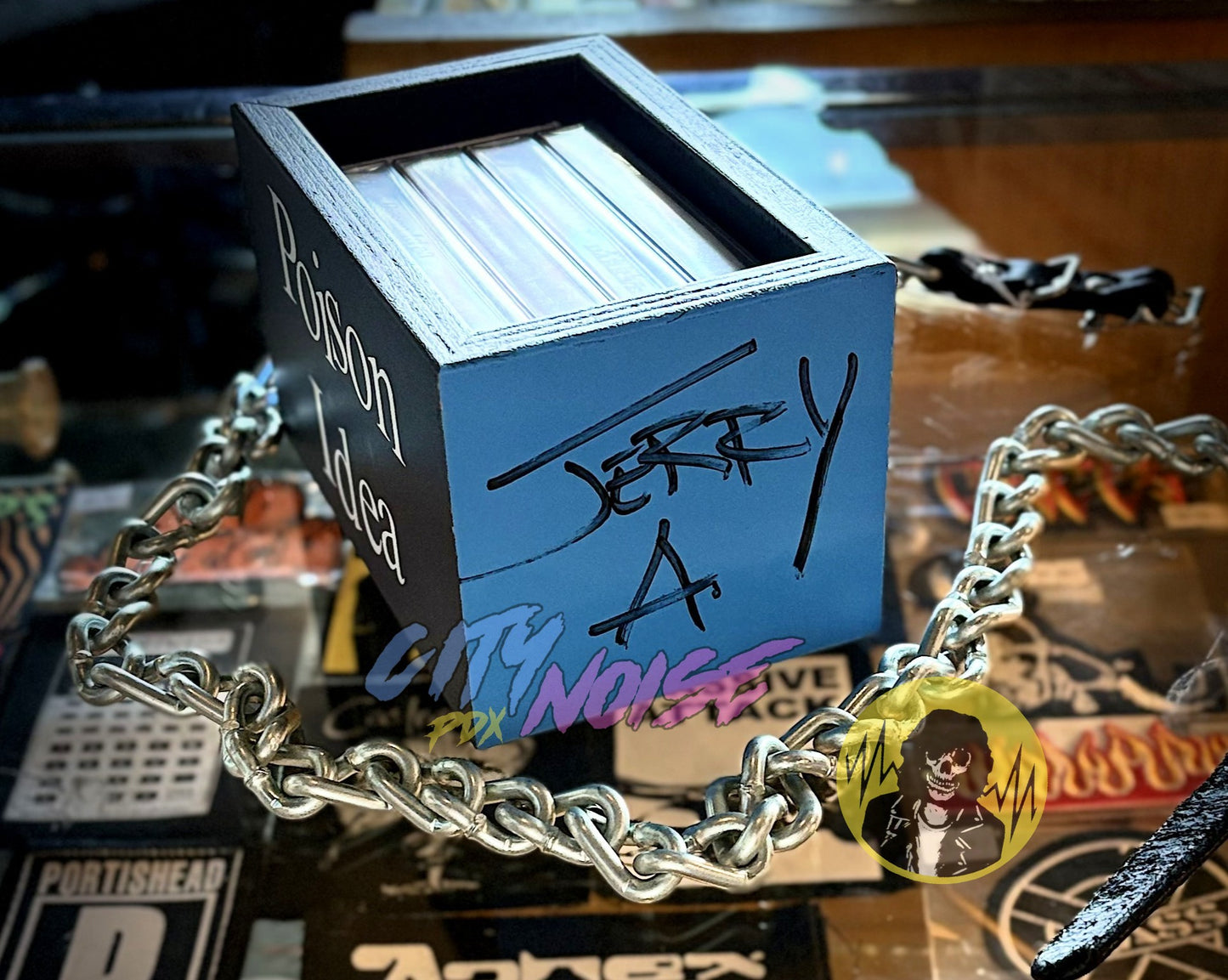 POISON IDEA – 4xCassette Box Set **SIGNED By Jerry A!**