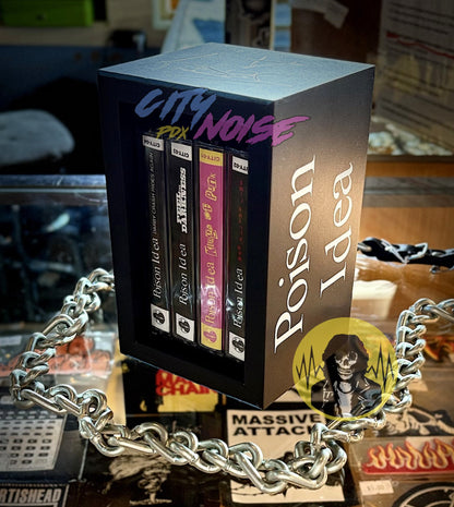 POISON IDEA – 4xCassette Box Set **SIGNED By Jerry A!**