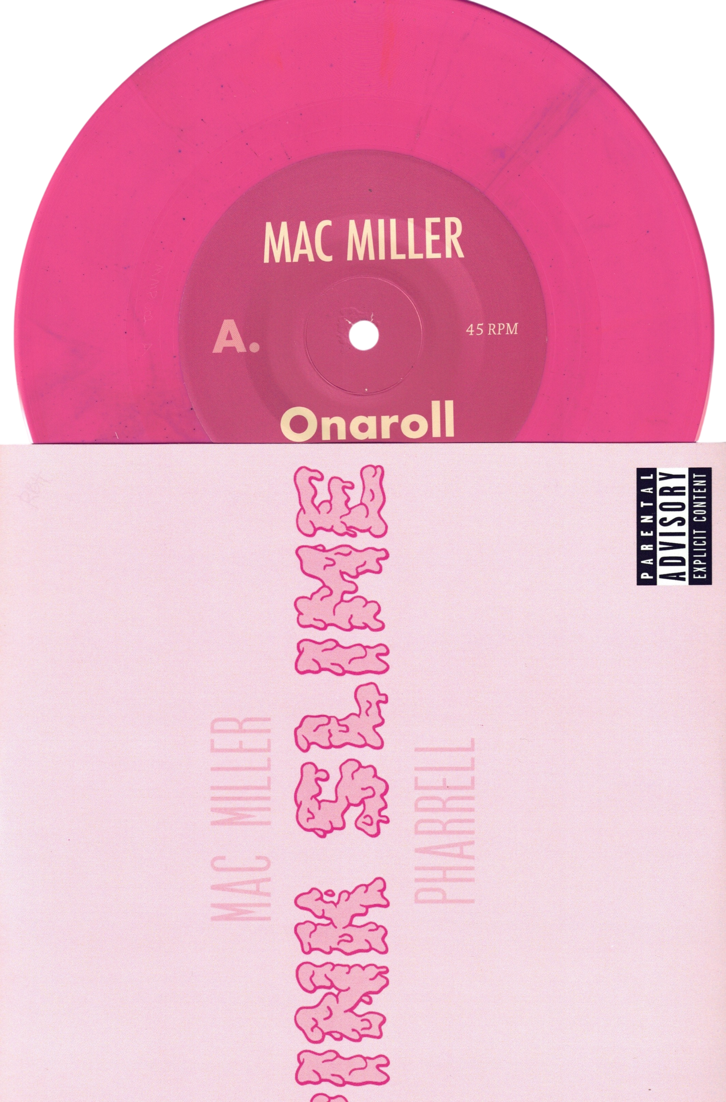 MAC MILLER / PHARRELL – Pink Slime EP 7" (pink vinyl)