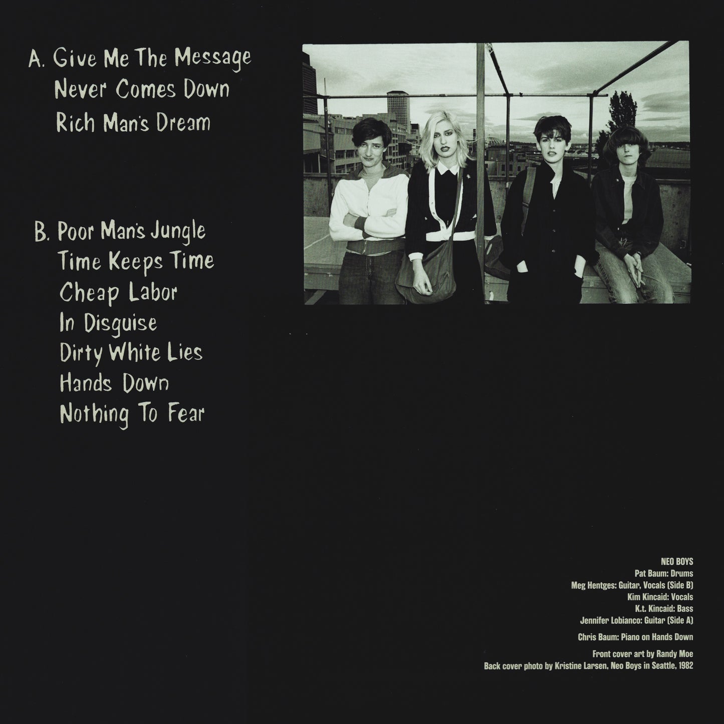 NEO BOYS – S/T LP