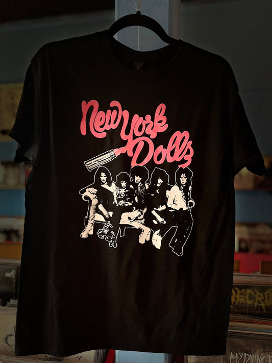 NEW YORK DOLLS | Lipstick Logo T-Shirt