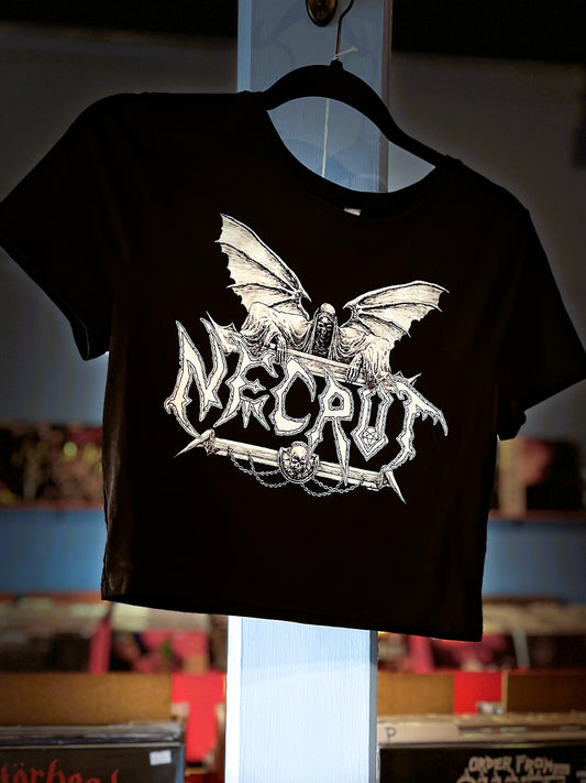 NECROT | Band Logo Cropped T-Shirt