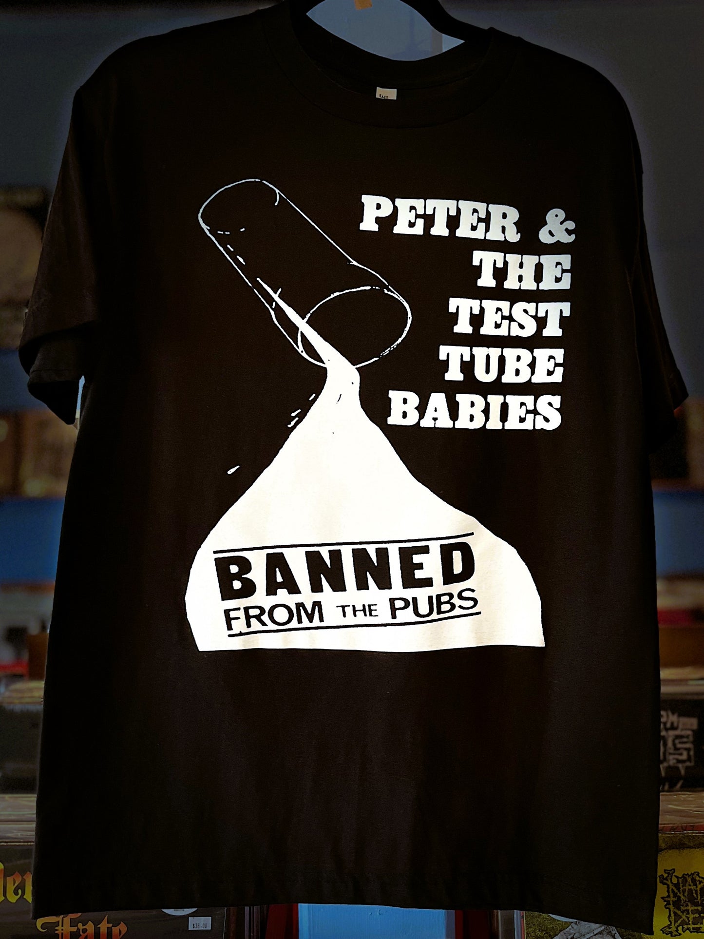 PETER & THE TEST TUBE BABIES | Banned from the Pubs T-Shirt