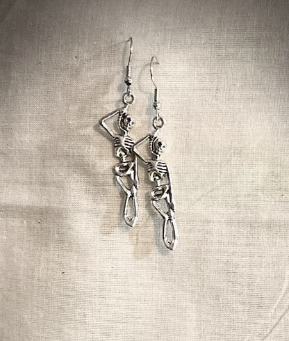 Skeleton Hanging Earring