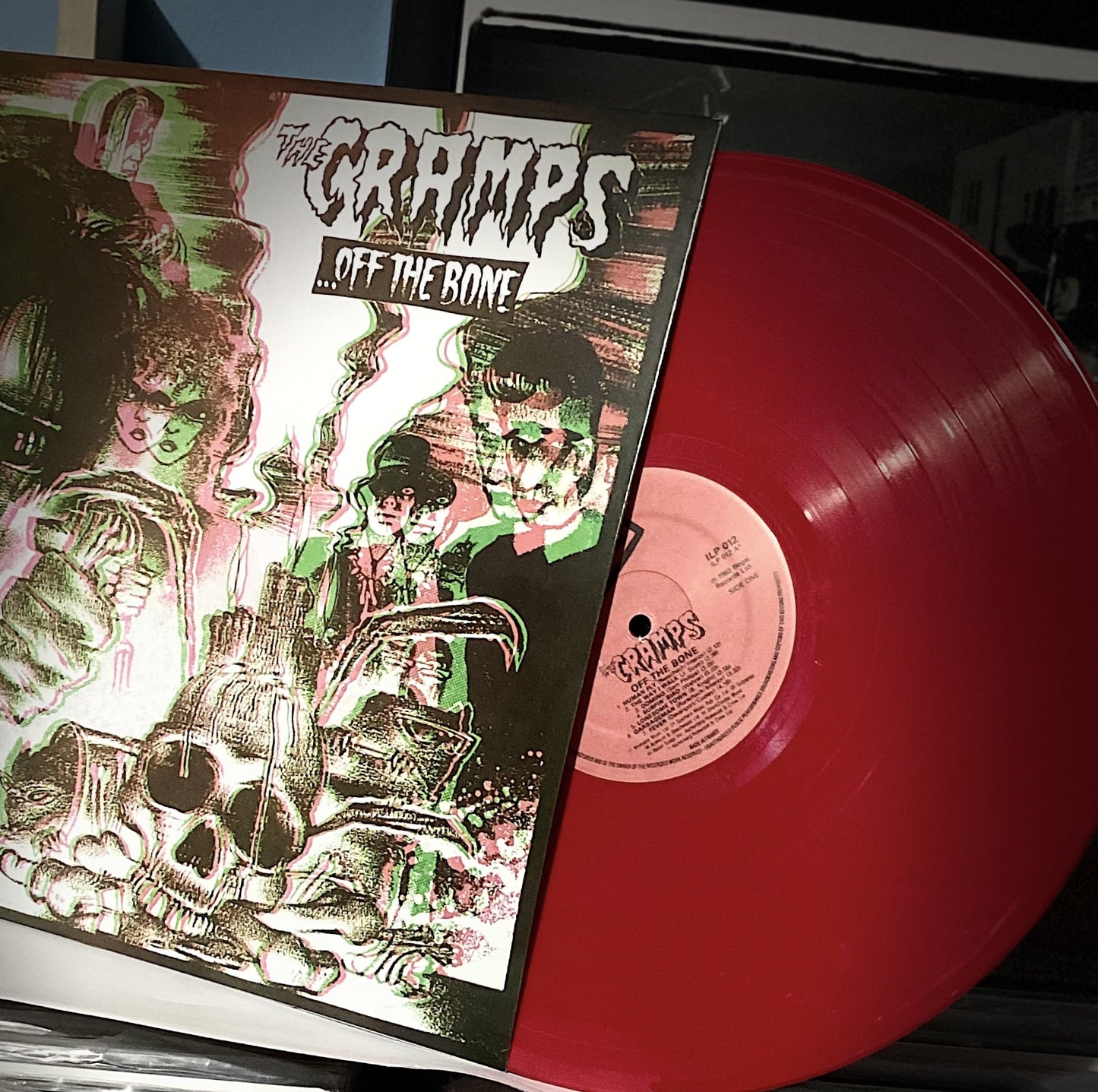 CRAMPS – Off The Bone LP (red vinyl)