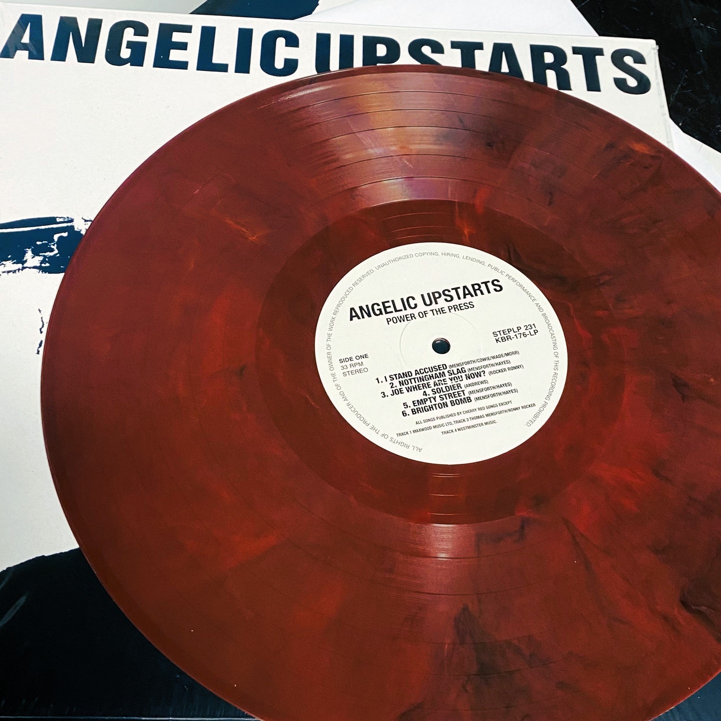 ANGELIC UPSTARTS – Power of the Press LP