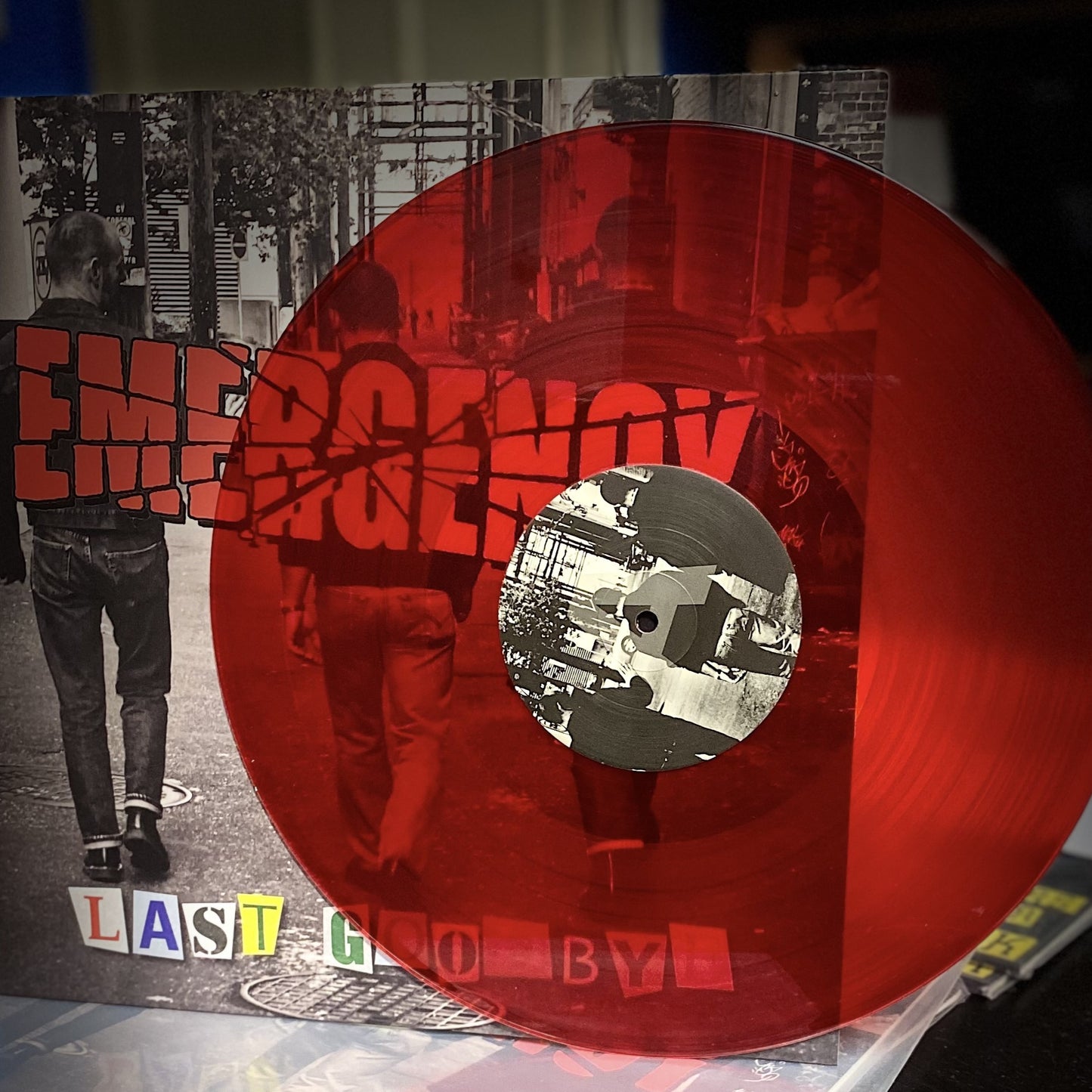 EMERGENCY – Last Goodbye LP (red vinyl)