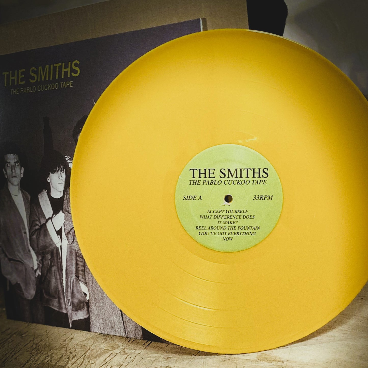 SMITHS – The Pablo Cuckoo Tape LP (orange cream vinyl)