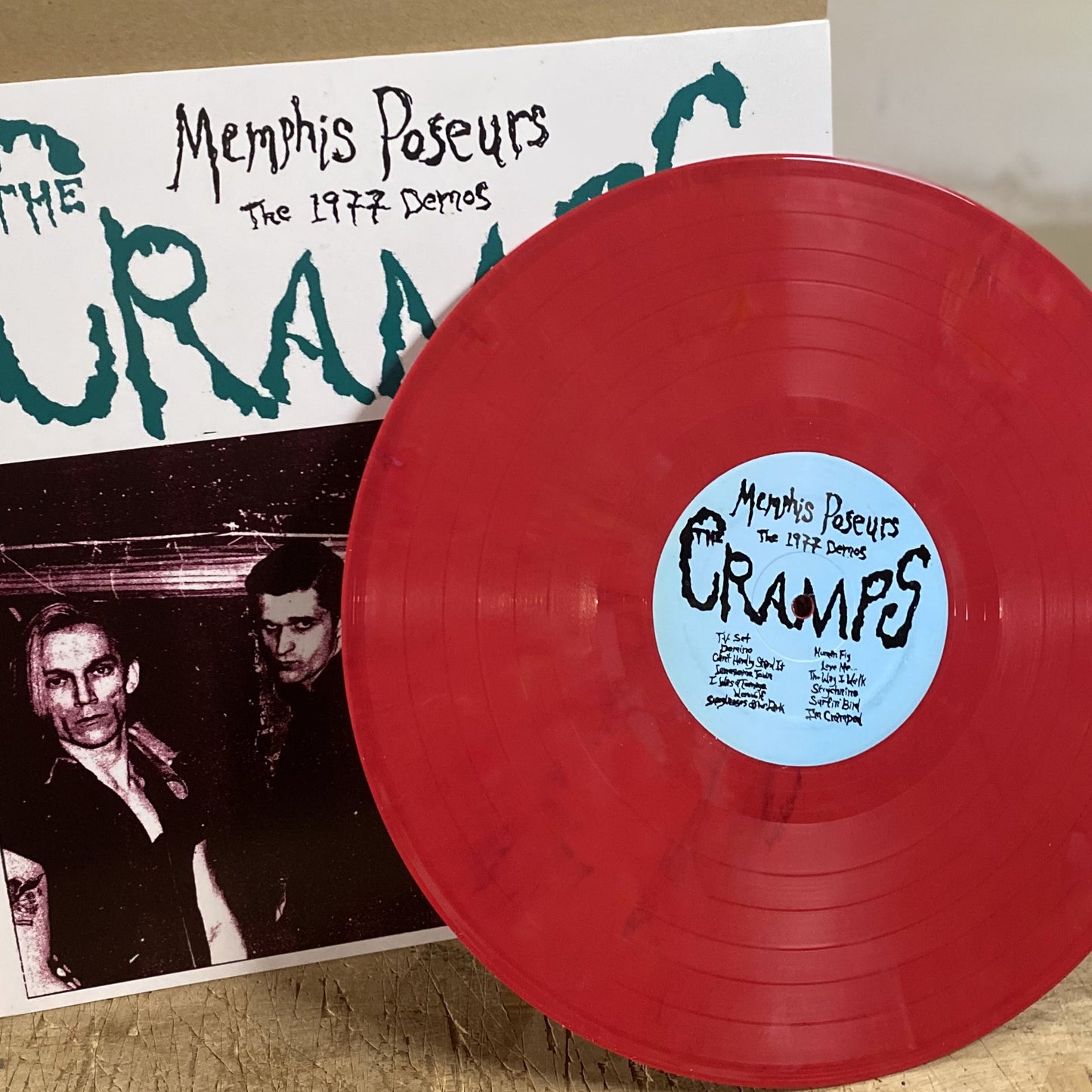 CRAMPS – Memphis Poseurs (1977 Demos) LP (color vinyl)