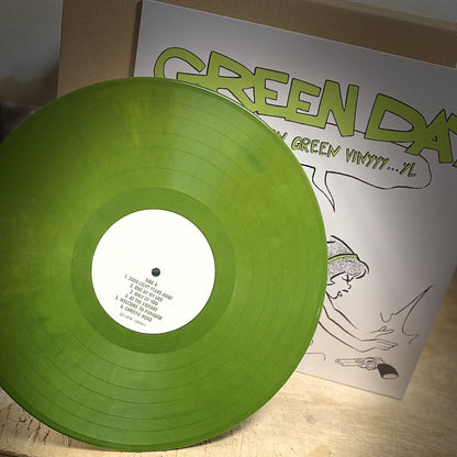 GREEN DAY – Live On Green Vinyyy...yl LP (green marbled vinyl)