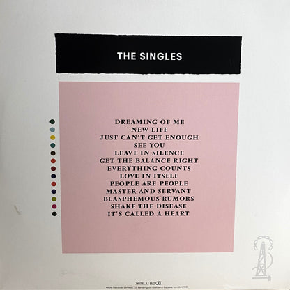 DEPECHE MODE – The Singles 81 → 85 LP (color vinyl)