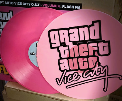 V/A – Grand Theft Auto Vice City OST - Volume 4: Flash FM 2xLP (pink vinyl)