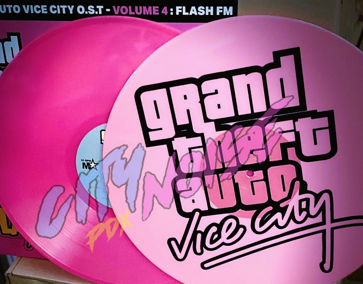 V/A – Grand Theft Auto Vice City OST • Volume 4: Flash FM 2xLP (pink vinyl)
