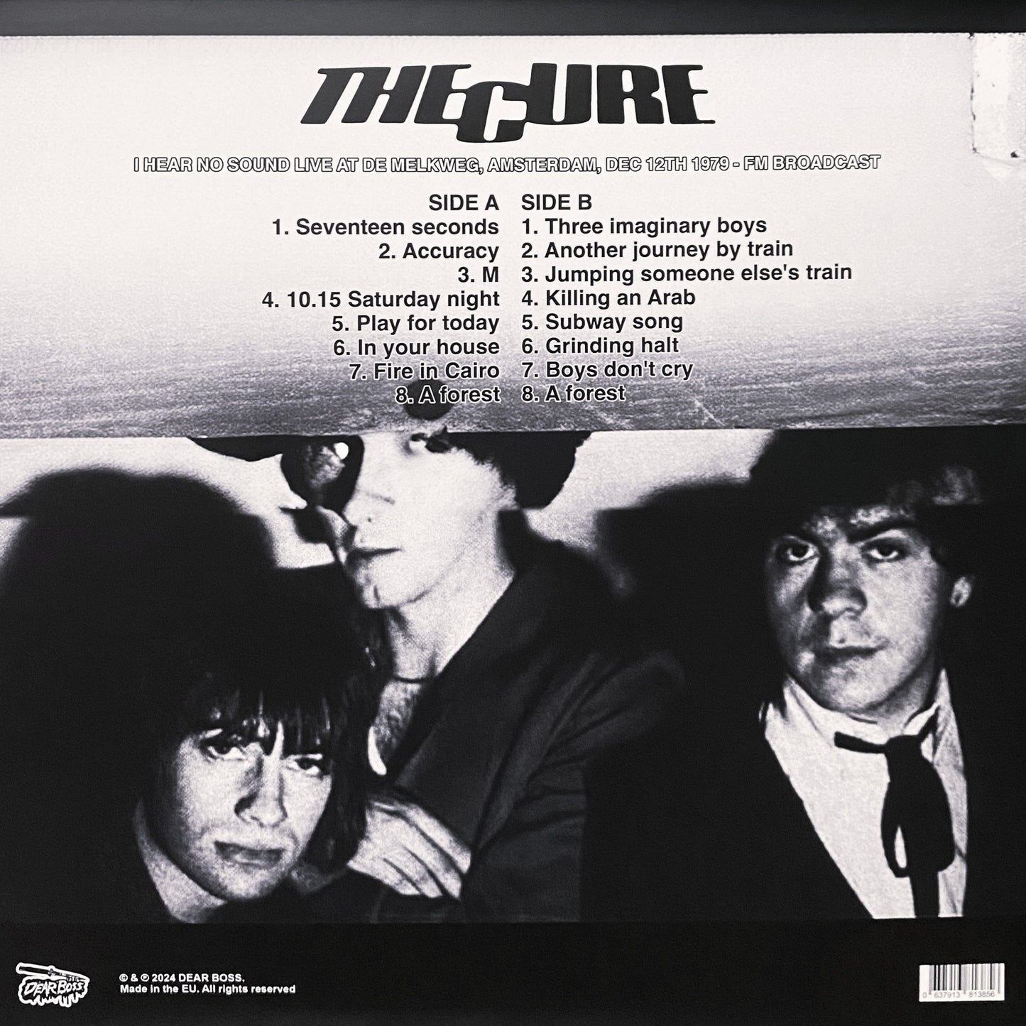 CURE – I Hear No Sound LP (color vinyl)