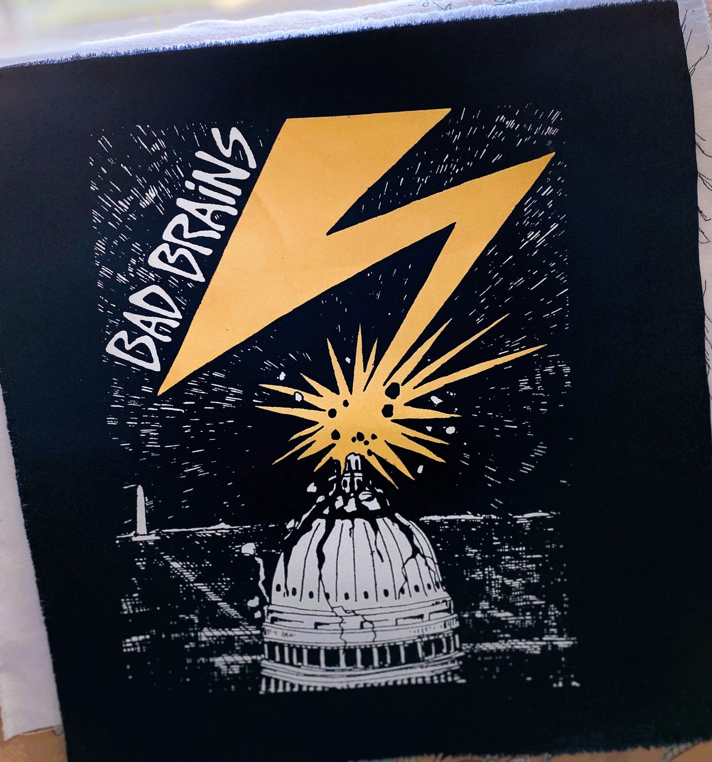 BAD BRAINS | Banned In D.C. Back Patch