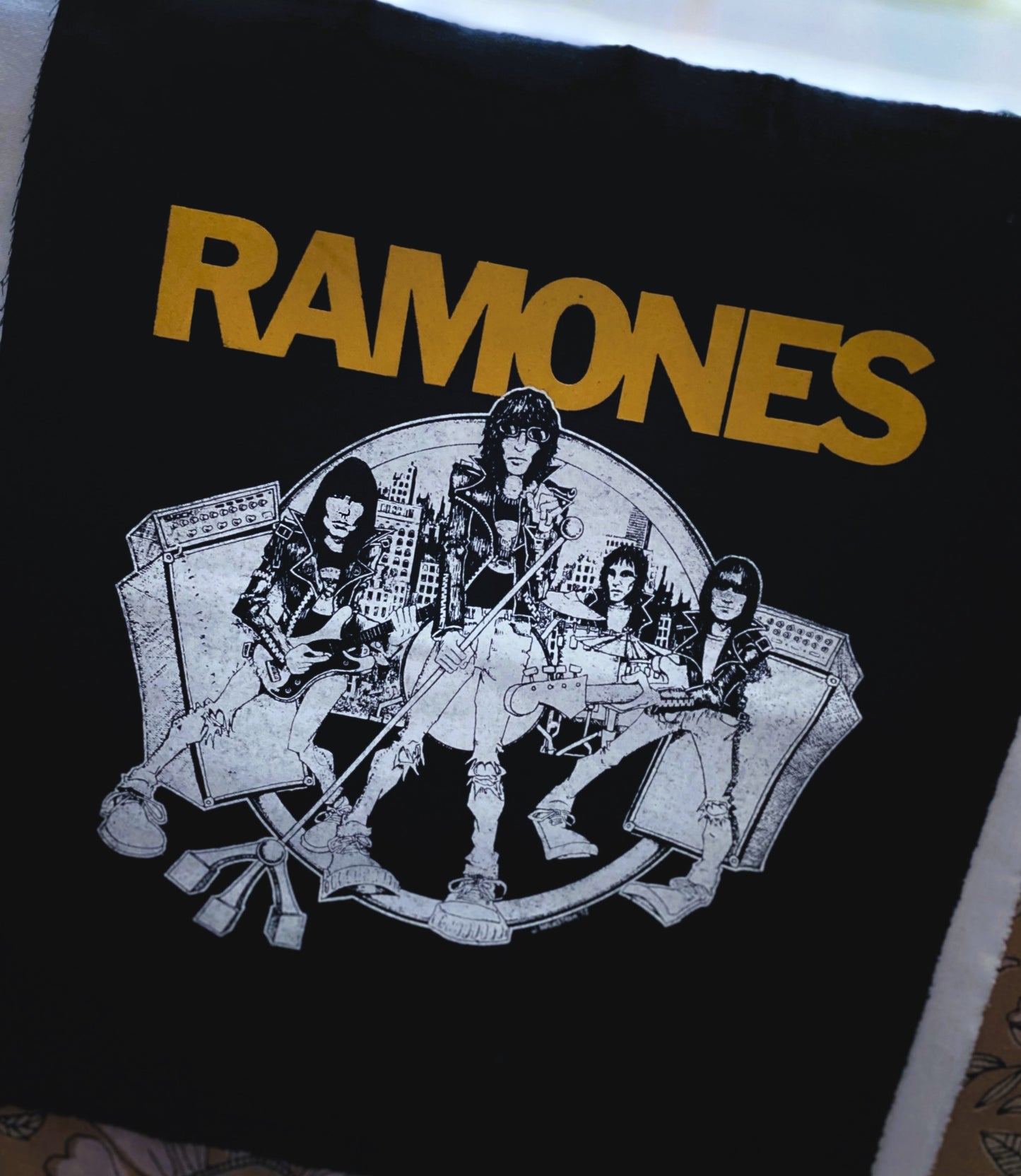 RAMONES | Road To Ruin Back Patch