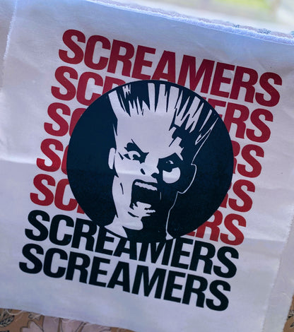 SCREAMERS | Spiked Hair Screamer BackPatch