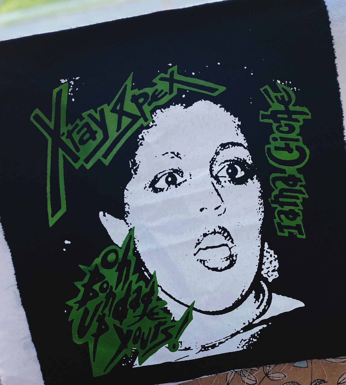 X-RAY SPEX | Oh Bondage Up Yours! / I Am A Cliché Back Patch