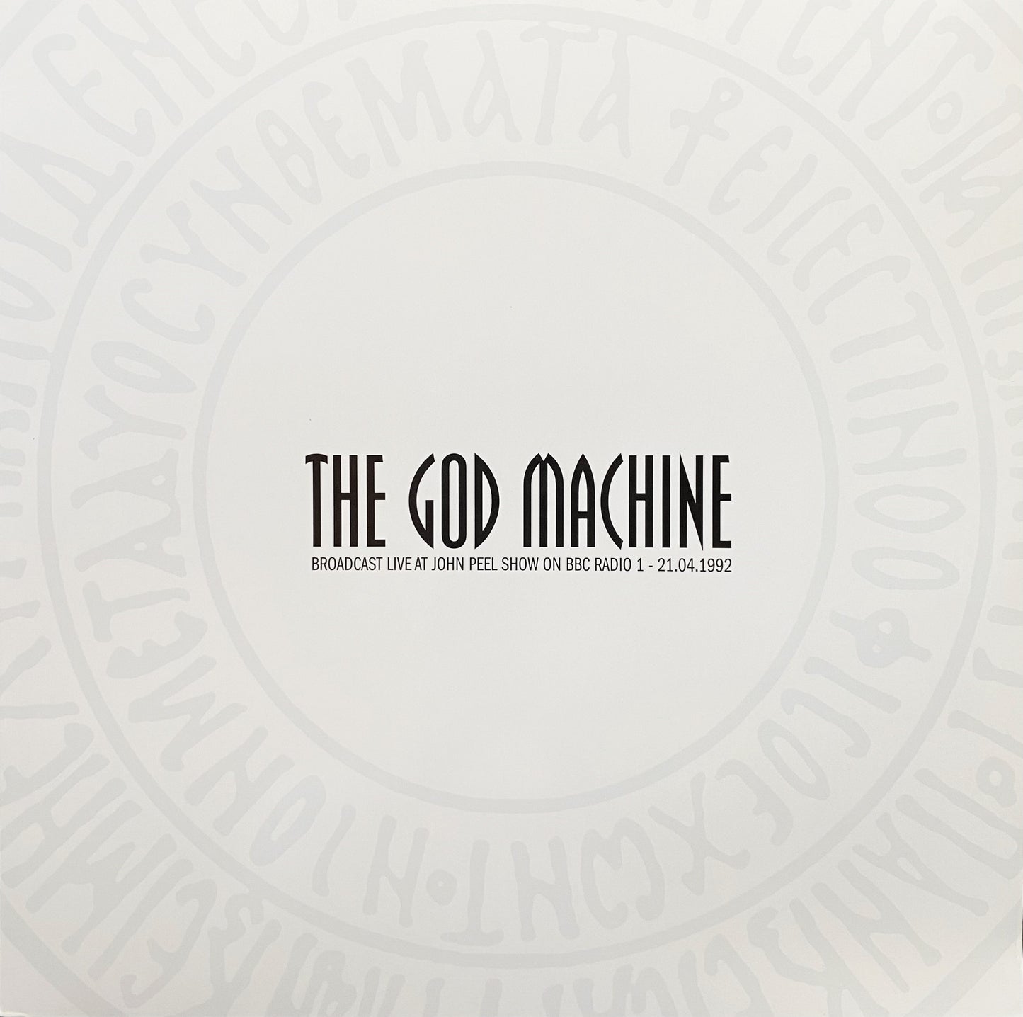 GOD MACHINE – Broadcast Live At John Peel Show 1992 LP