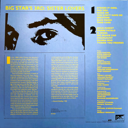 BIG STAR – Big Star's 3rd • Sister Lovers LP