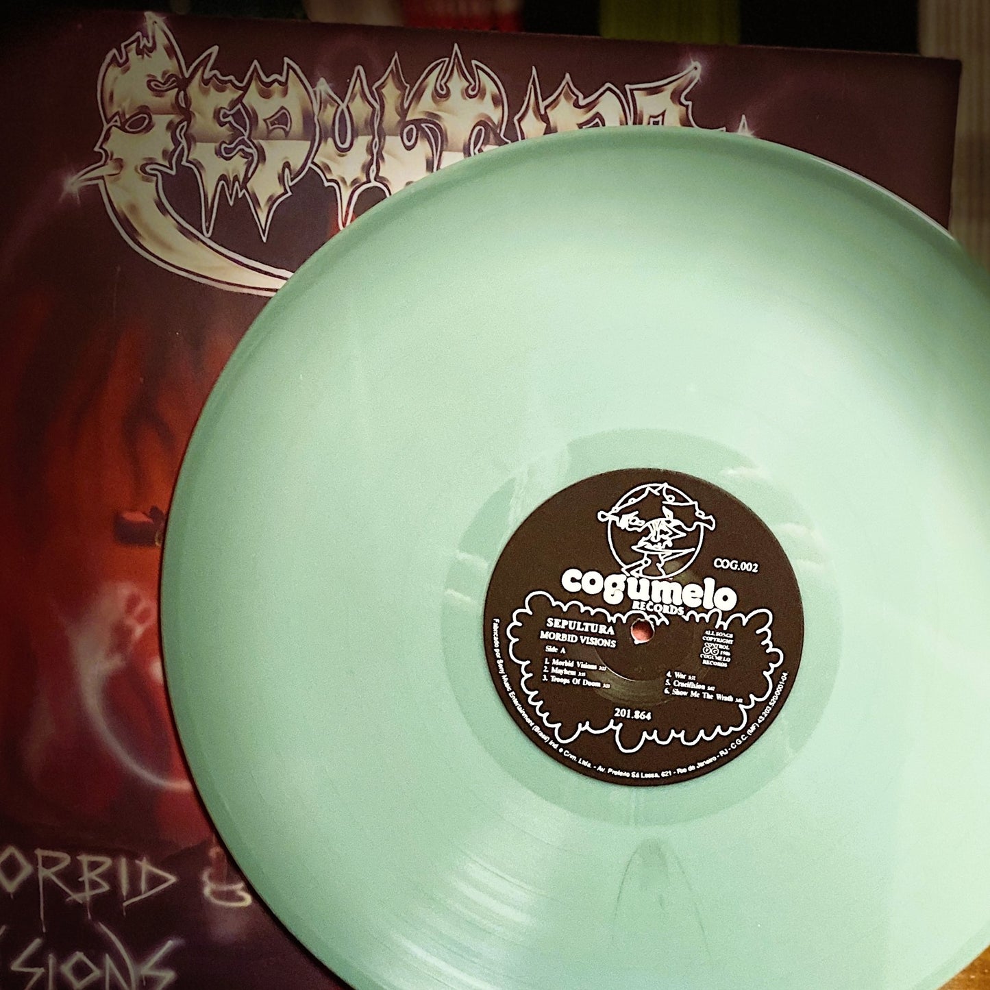 SEPULTURA – Morbid Visions LP (color vinyl)