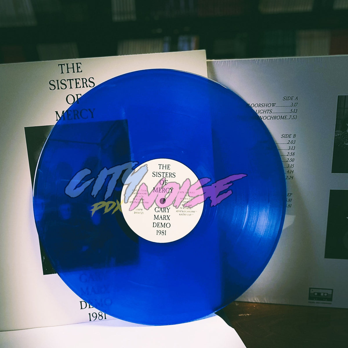 SISTERS OF MERCY – Gary Marx Demo 1981 LP (deep blue translucent vinyl)