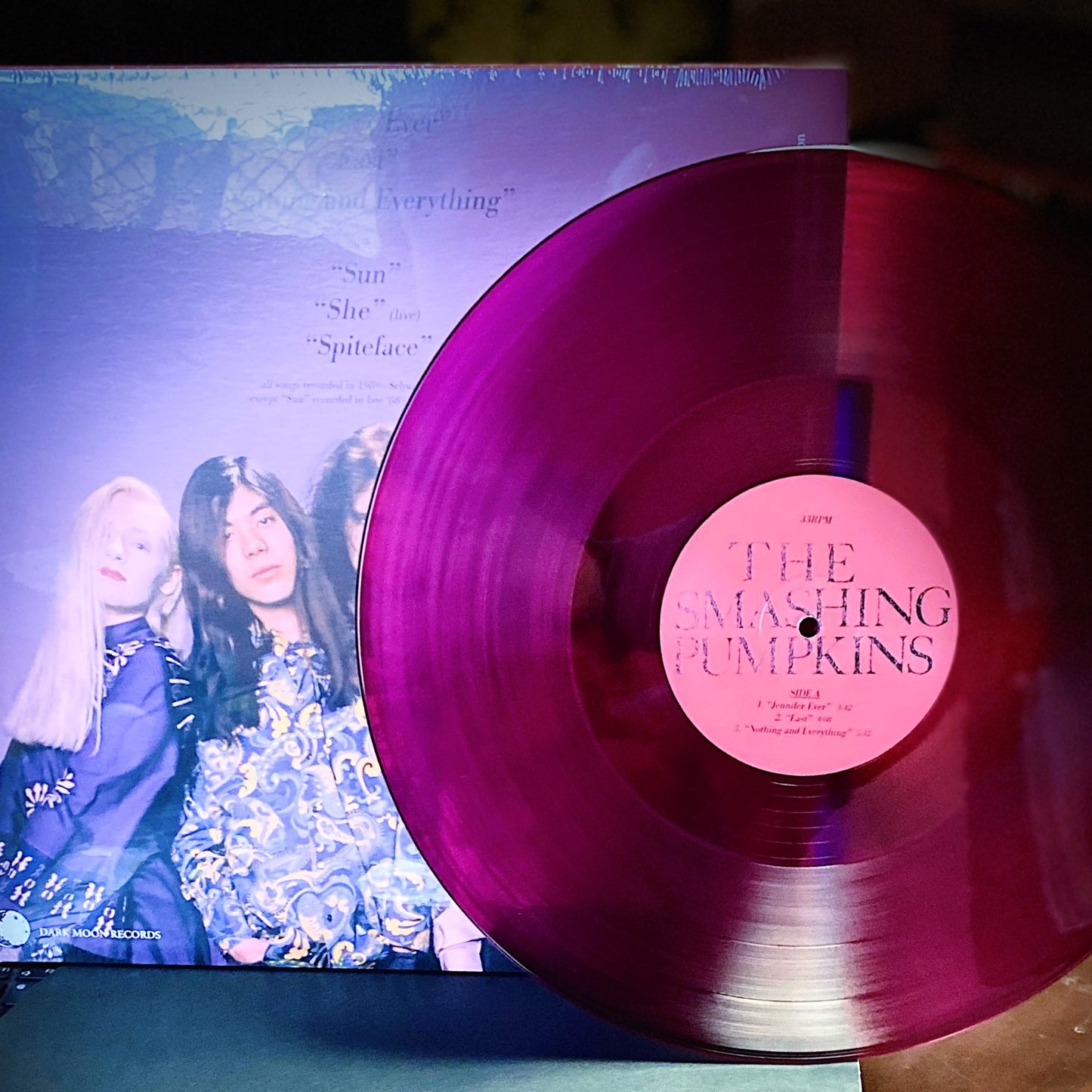 SMASHING PUMPKINS – S/T 1989 Demo LP (violet vinyl)