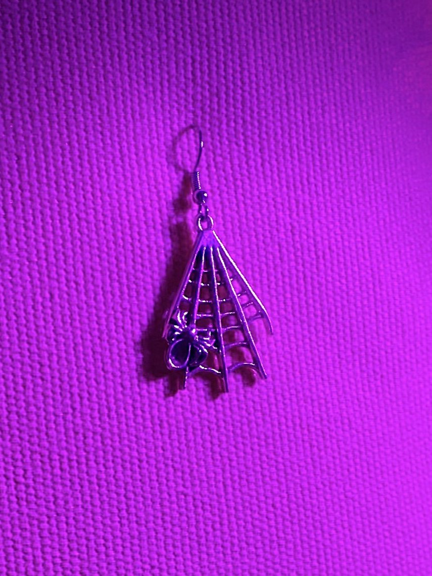 Spider Web Earring