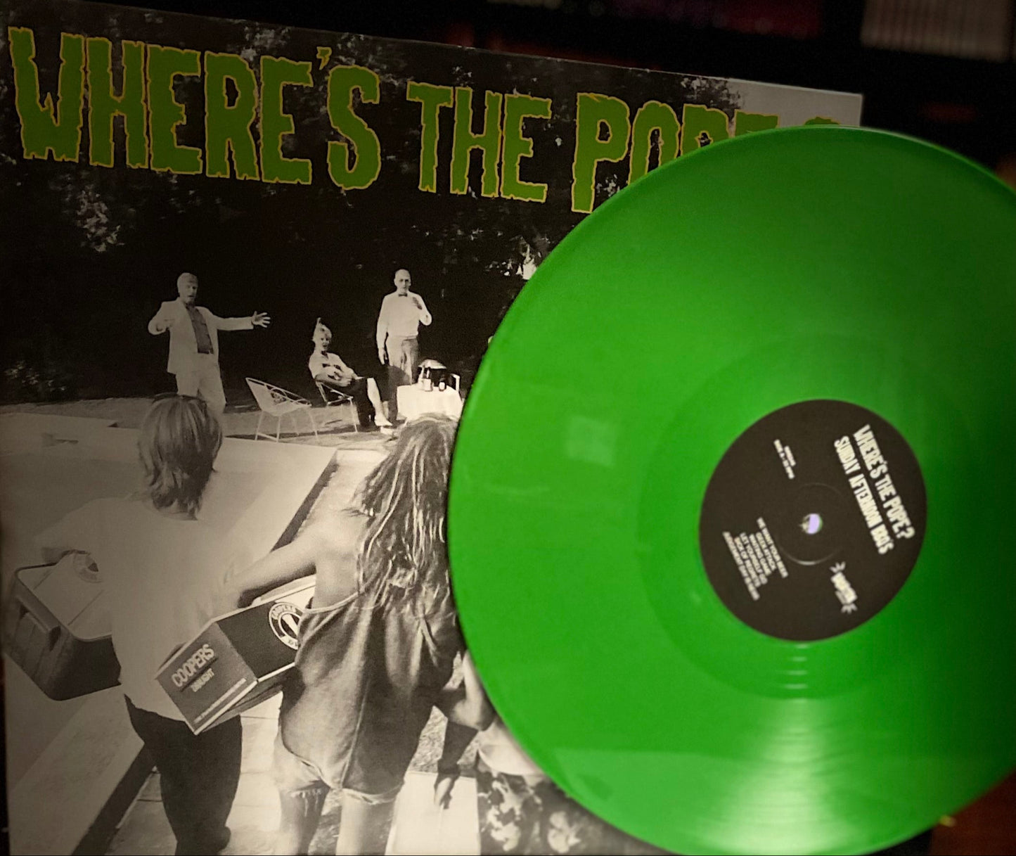 WHERE'S THE POPE? – Sunday Afternoon BBQ's LP (green vinyl)