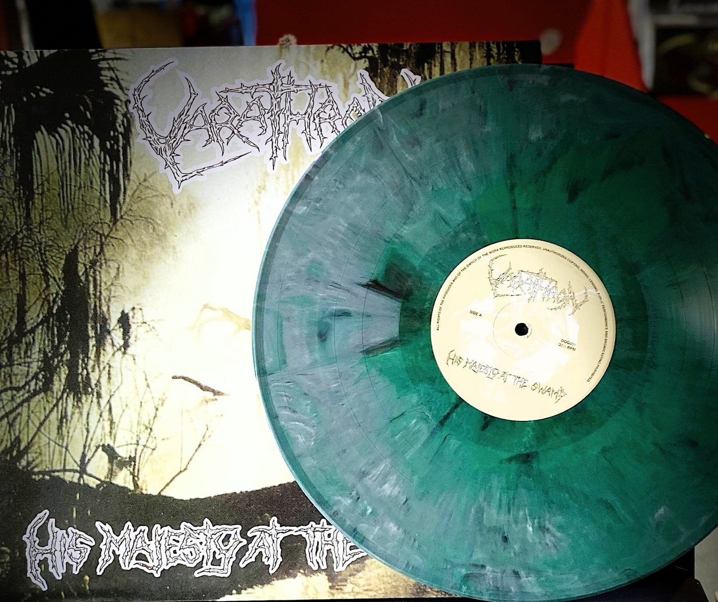 VARATHRON – His Majesty at the Swamp LP (galaxy color vinyl)