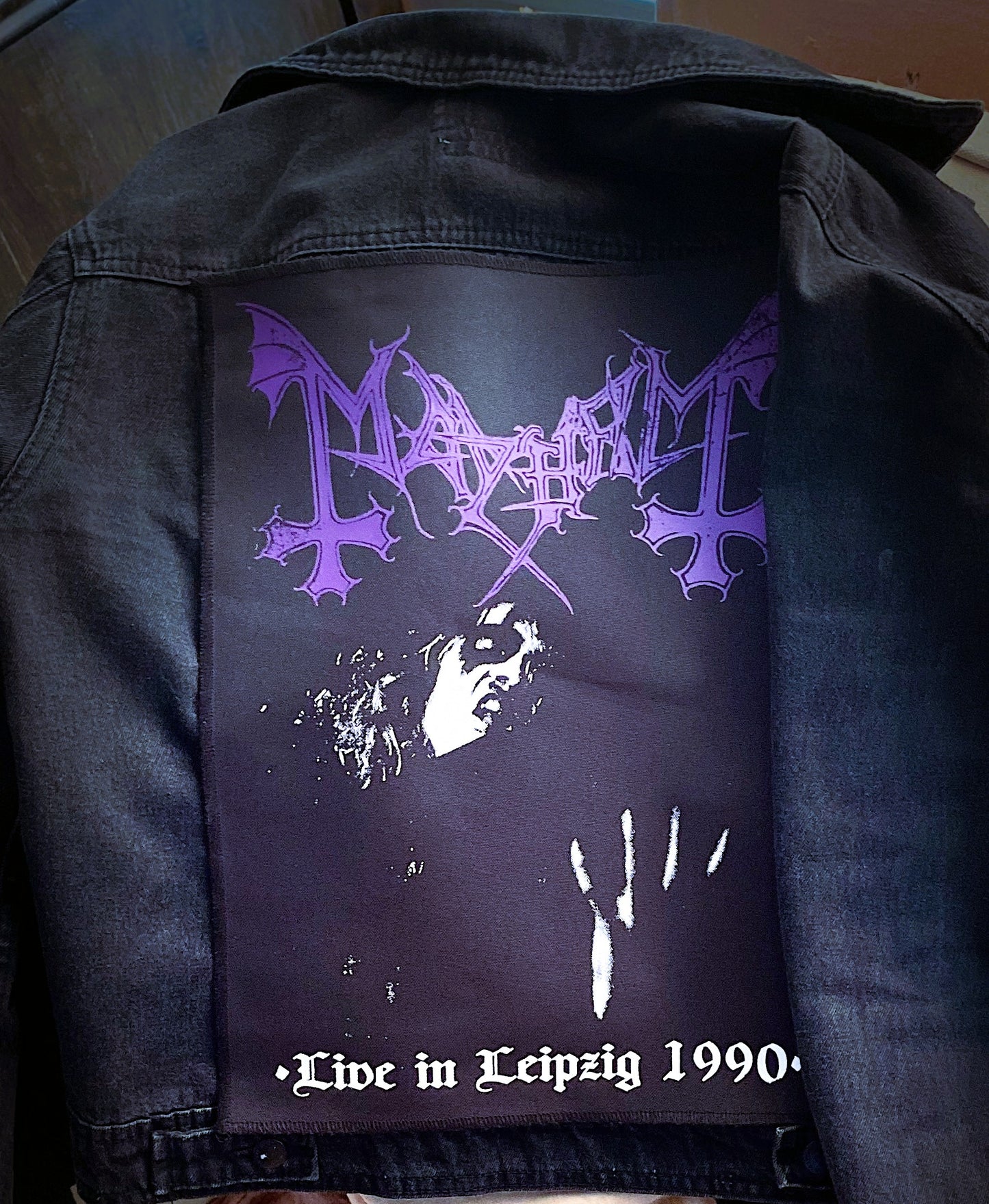 MAYHEM | Live In Leipzig Back Patch