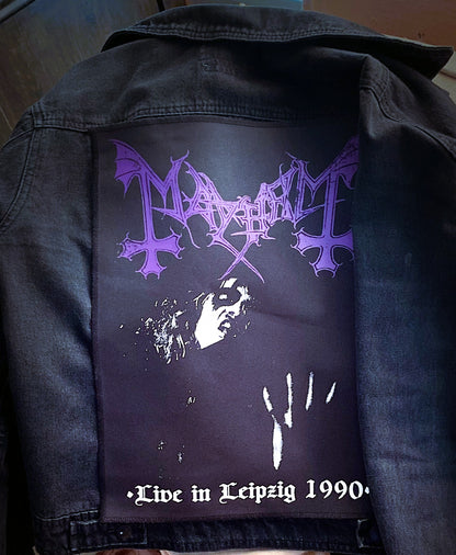 MAYHEM | Live In Leipzig Back Patch