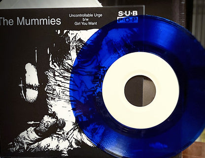 MUMMIES – Uncontrollable Urge b/w Girl You Want 7" (color vinyl)