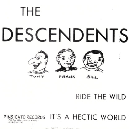 DESCENDENTS – Ride The Wild / It's A Hectic World 7"