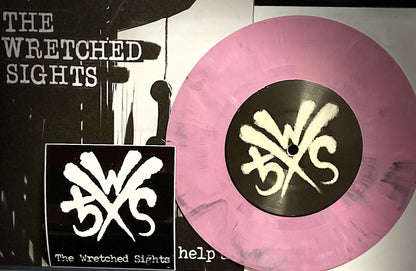WRETCHED SIGHTS – Heathen Help Us 7" (color vinyl)