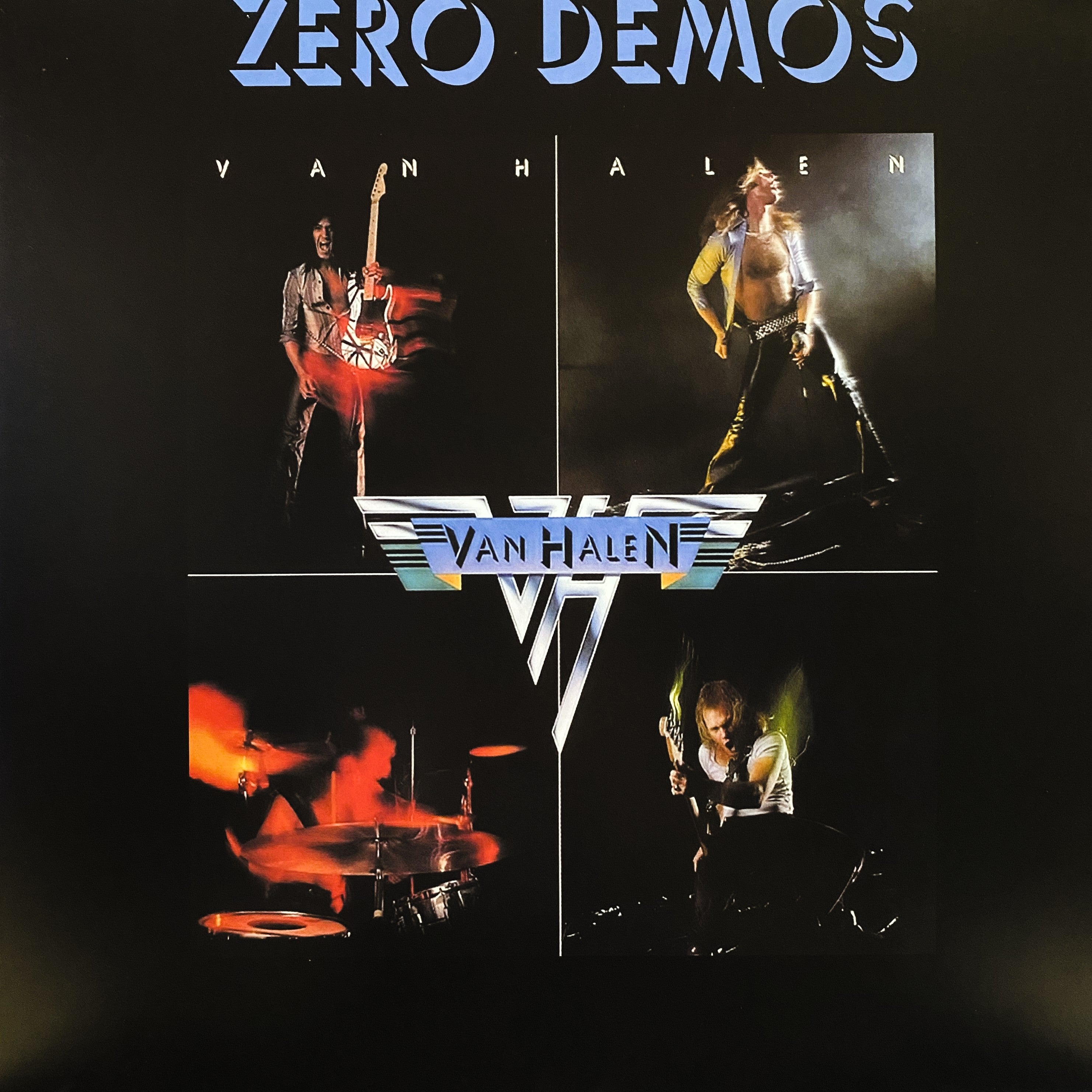 VAN HALEN – Zero Demos LP (splatter vinyl) – CITY NOISE