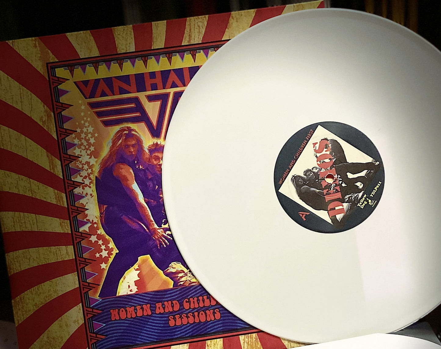 VAN HALEN – Women & Children First Sessions LP (white vinyl)