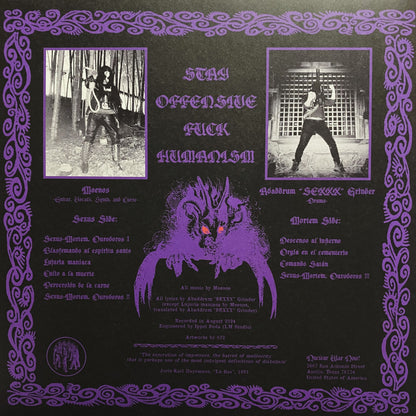 SEX MESSIAH – Sexus-Mortem Ouroboros LP