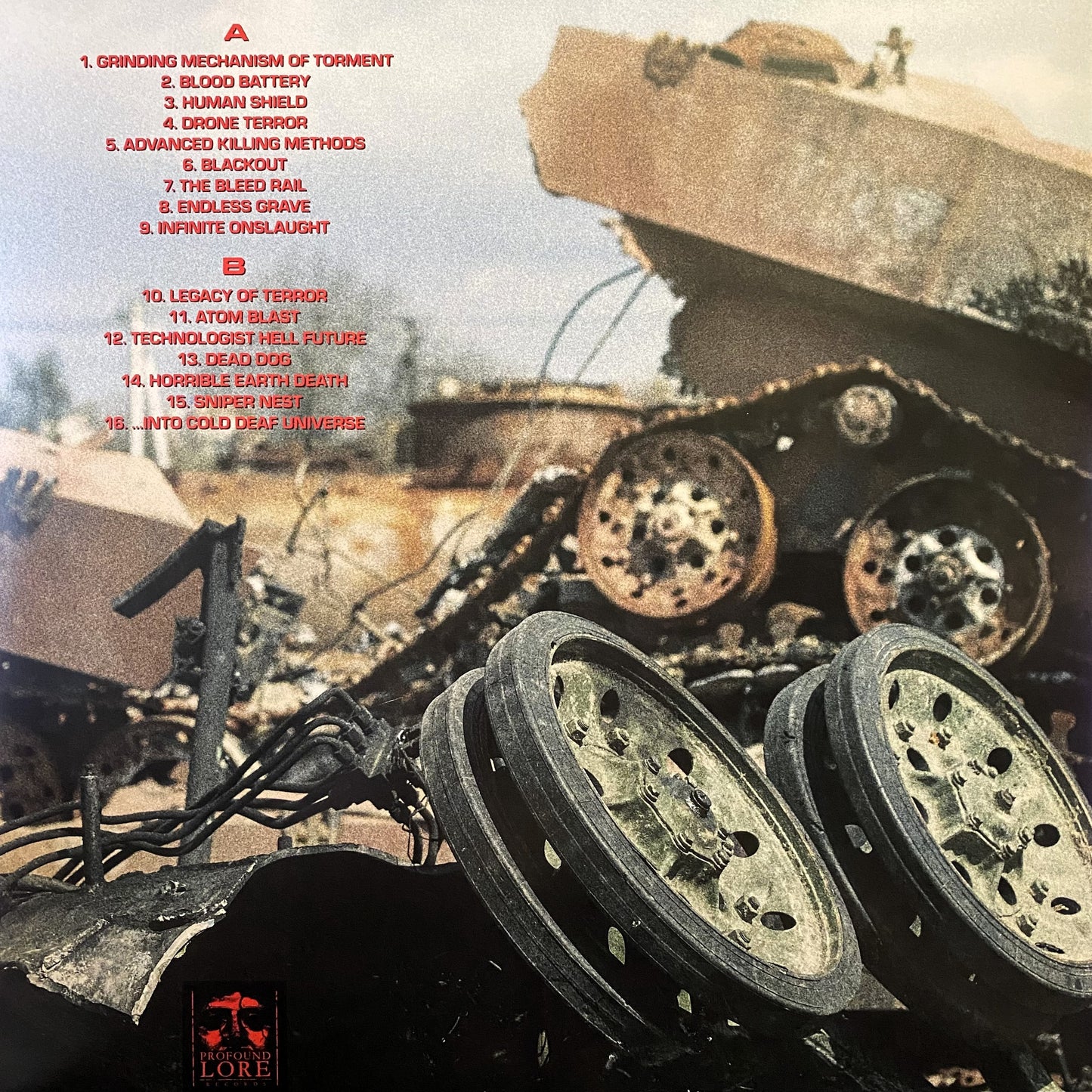 CAUSTIC WOUND – Grinding Mechanism Of Torment LP