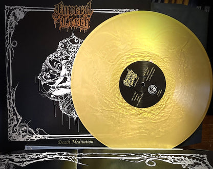 FUNERAL LEECH – Death Meditation LP (gold vinyl)