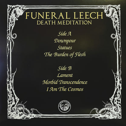 FUNERAL LEECH – Death Meditation LP (gold vinyl)