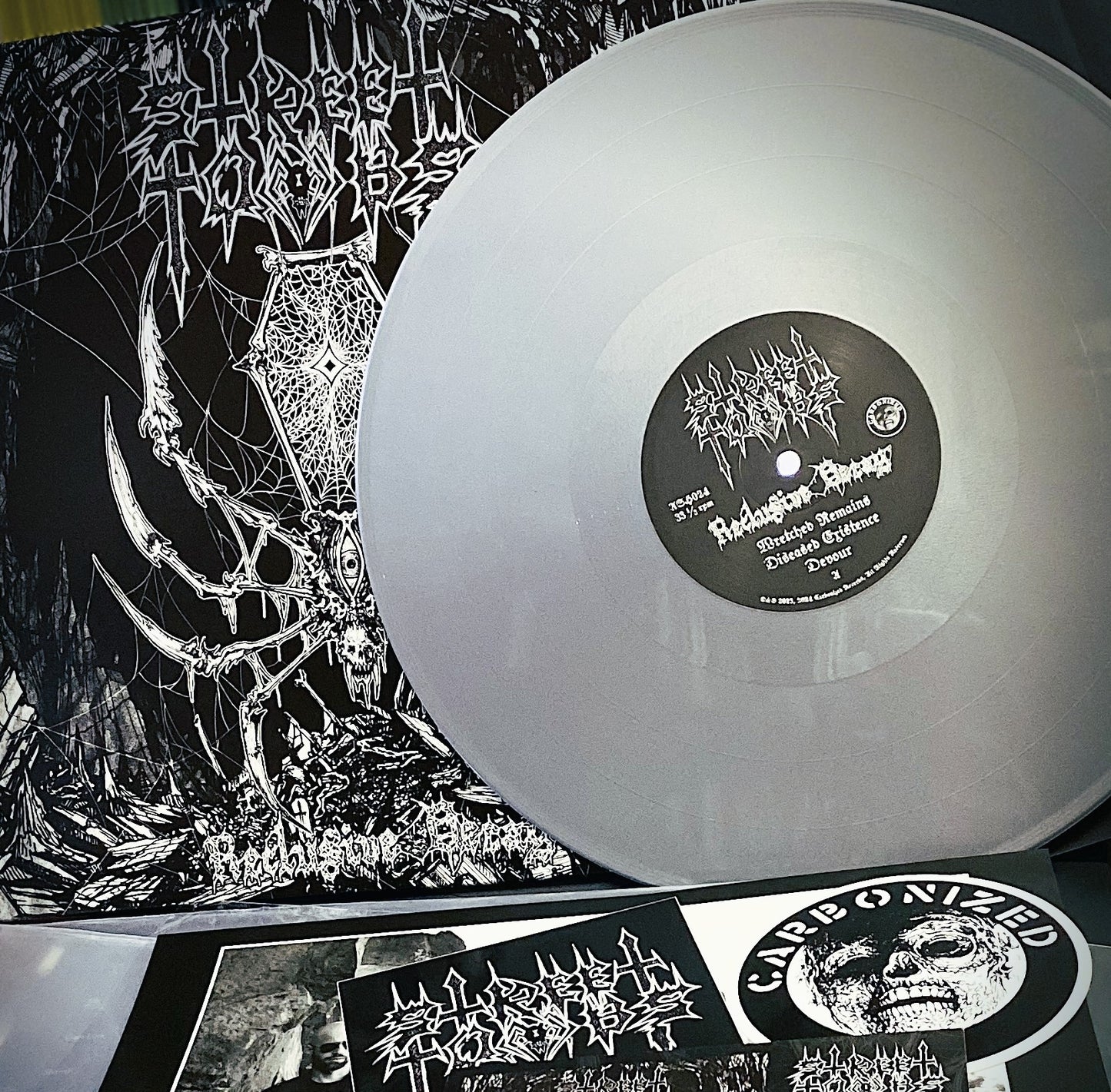 STREET TOMBS – Reclusive Decay LP (silver vinyl)