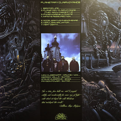 TOMB MOLD – Planetary Clairvoyance LP ("Bioluminescence" marbled vinyl)