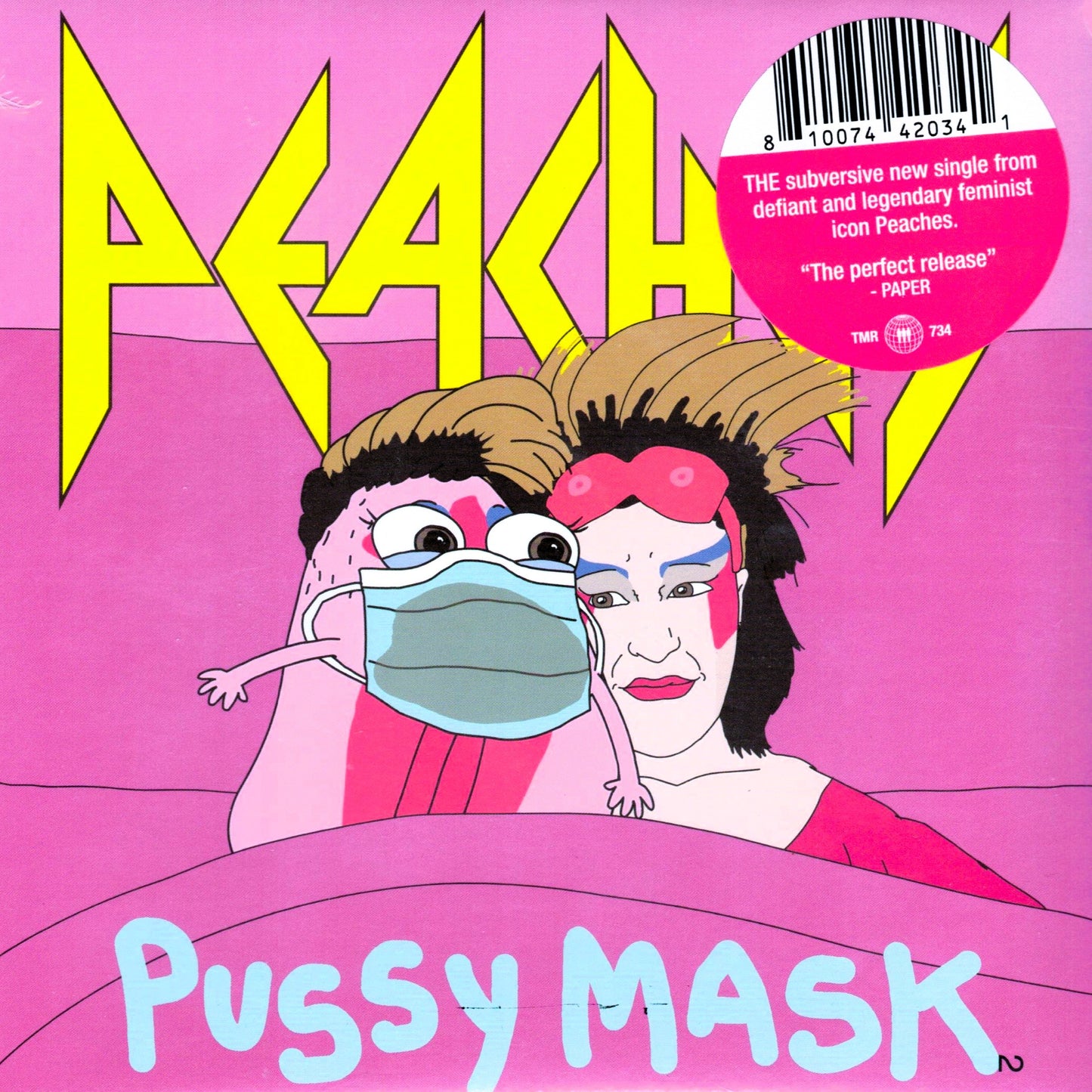 PEACHES – Pussy Mask 7"
