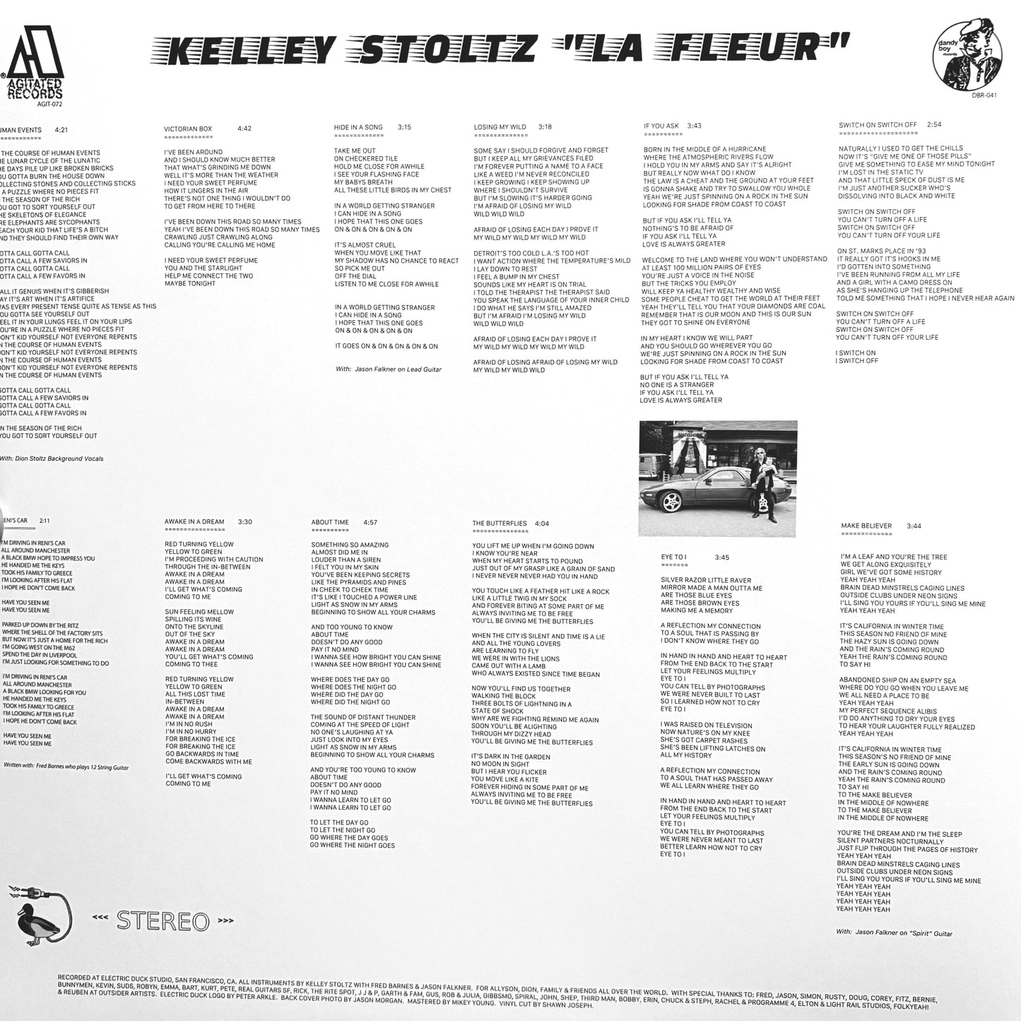 KELLEY STOLTZ – La Fleur LP ("Strawberry Cornetto" color vinyl)