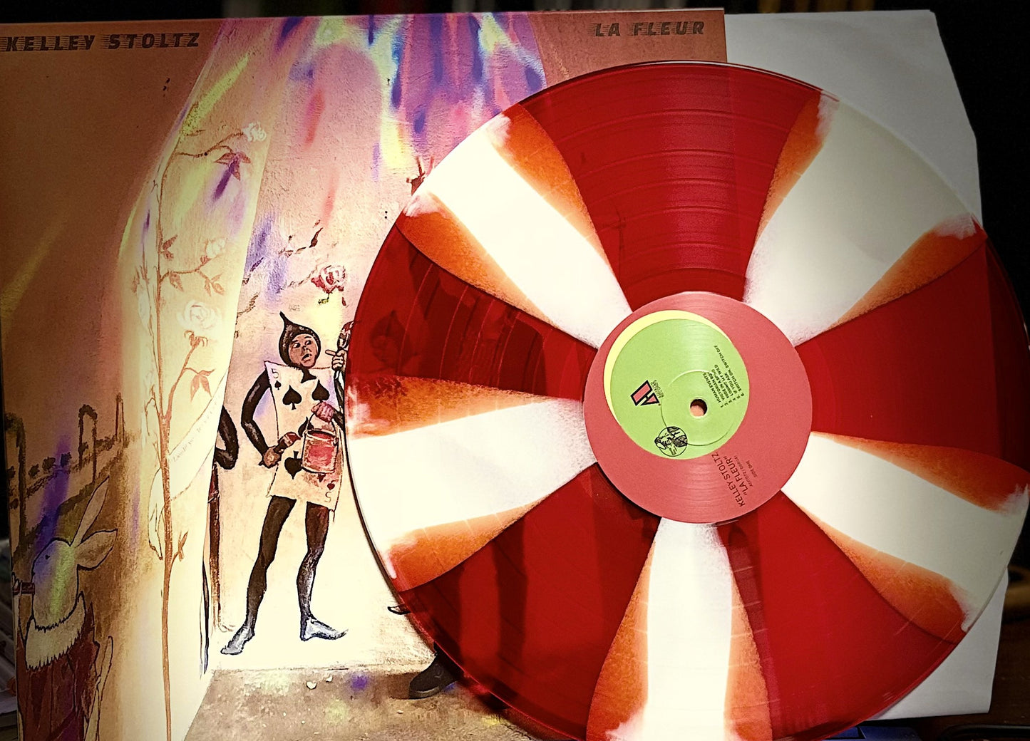 KELLEY STOLTZ – La Fleur LP ("Strawberry Cornetto" color vinyl)
