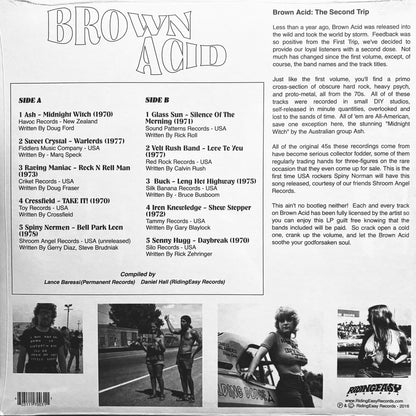 V/A – Brown Acid: The Second Trip • Heavy Rock From The Classic Comedown Era LP